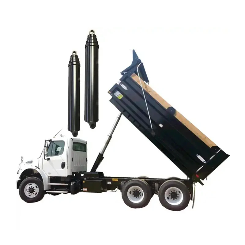 3 Stage Telescopic Hydraulic Cylinder for Dump Truck